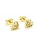 Kolczyki złote diament z cyrkoniami 1.200g. 585