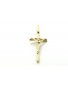 krzyżyk złoty papieski 0.650g. 585 