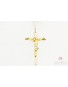 Wisiorek krzyż złoty papieski 3.900gr. 585
